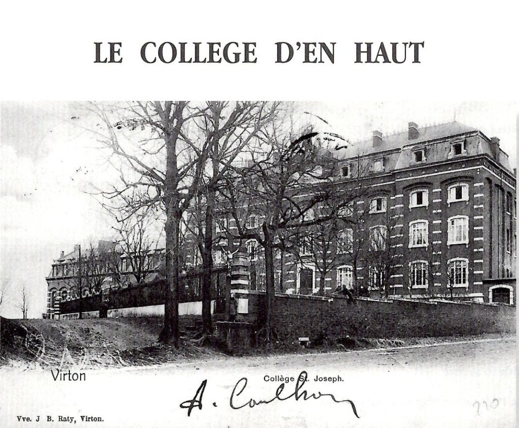 La facade du Collège St Joseph en 1905