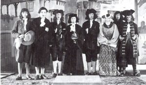 Troupe de théâtre (3e Latin) en 1937